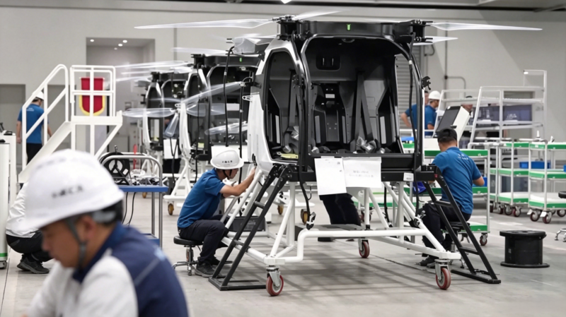 Твердотельные батареи обеспечивают 22-километровый полет eVTOL через пролив, так как Китай нацеливается на коммерческое масштабирование.