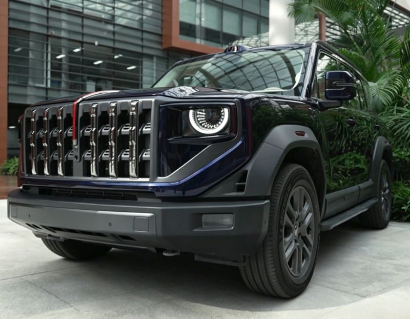 Hongqi официально назвала свой первый внедорожный SUV G919, который оснащен четырьмя моторами EREV, обеспечивающими мощность 620 кВт и крутящий момент 1 320 Нм.